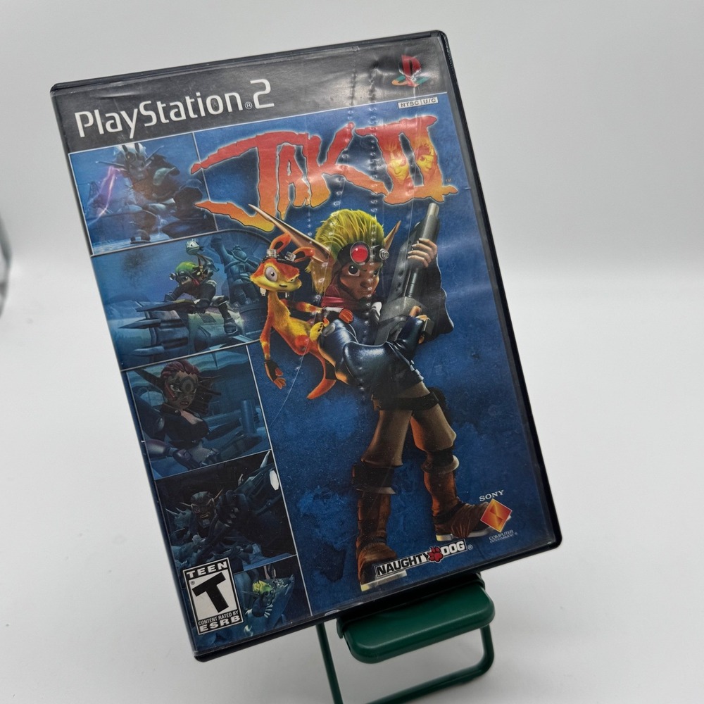 Jak II Sony PlayStation 2 PS2 Black Label Naughty Dog Action Adventure‎ Game
